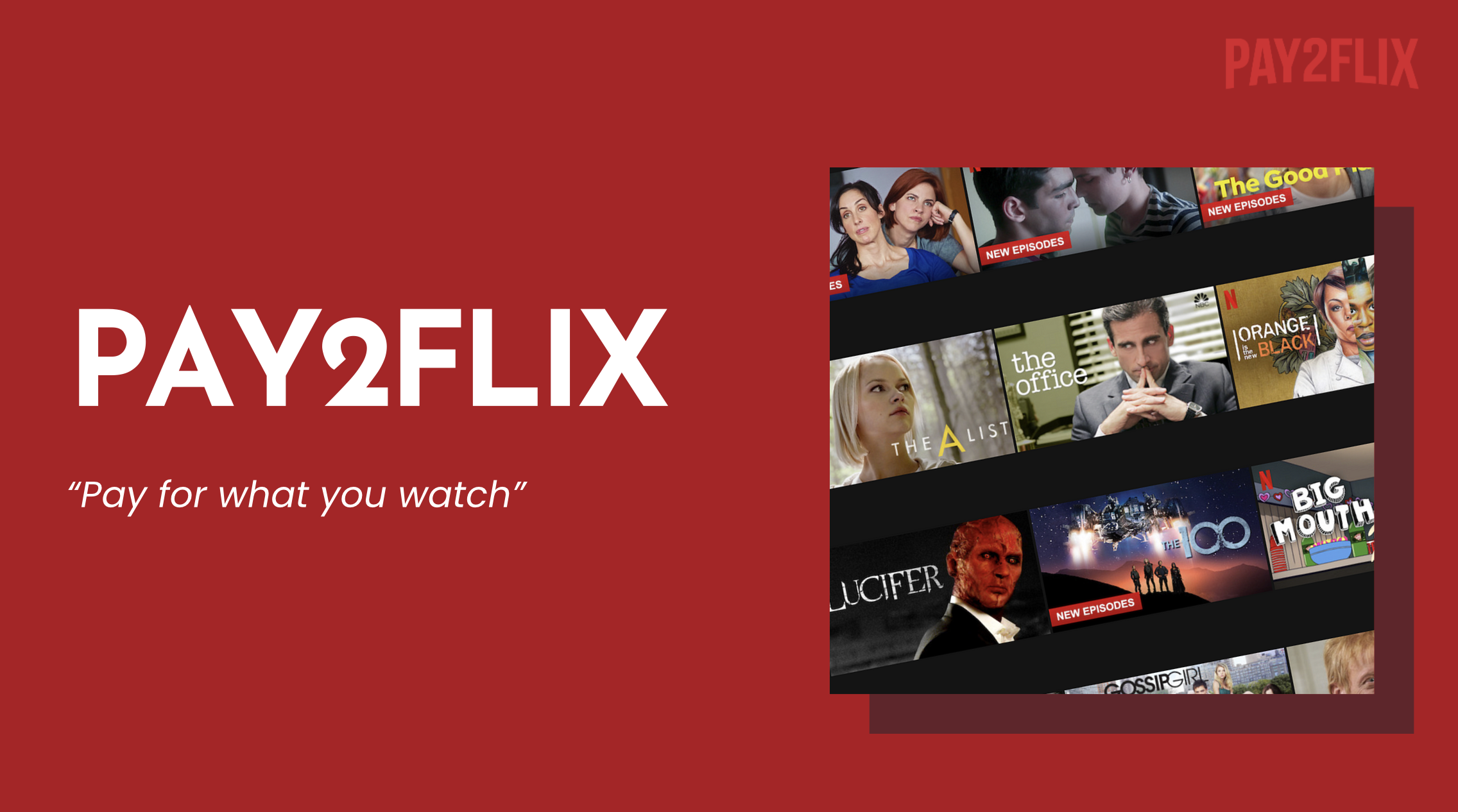 Pay2Flix - Pay for what you watch
